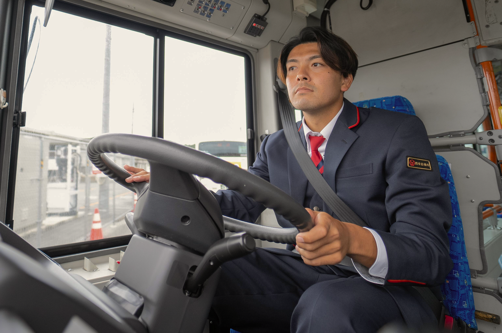 関東バスの運転士